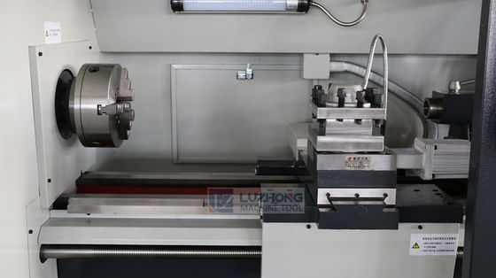 Ελαφριά CNC υπολογιστών γραφείου τύπων CNC μηχανών τόρνου οριζόντια μικρή μηχανή CK6136 τόρνου