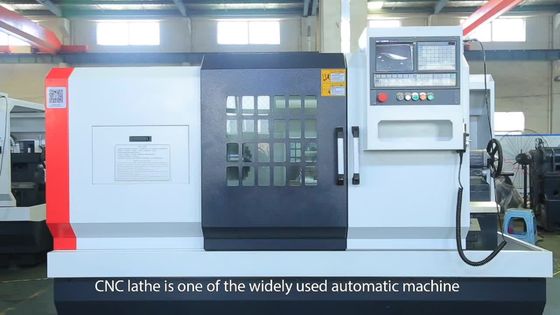 CNC κρεβατιών μηχανών τόρνου της Κίνας CNC επίπεδος τόρνος Siemens CAK6180
