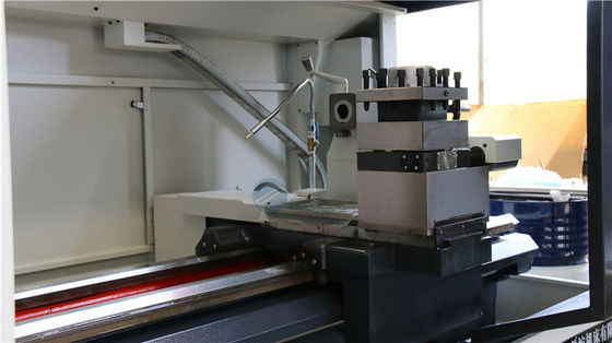 CNC κρεβατιών μηχανών τόρνου της Κίνας CNC επίπεδος τόρνος Siemens CAK6180