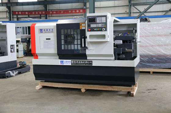 Οριζόντια επίπεδη CNC τόρνου κρεβατιών CK6140 CK6150 μηχανή