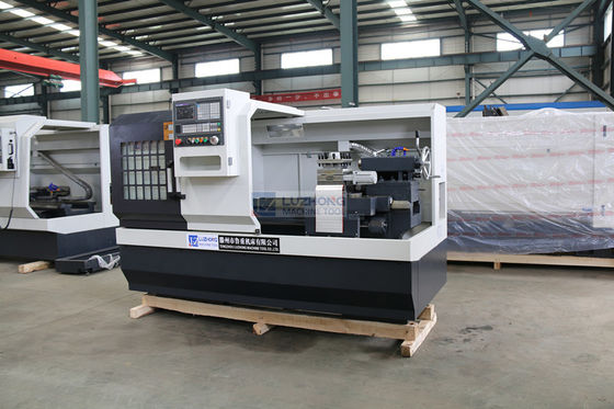 Οριζόντια επίπεδη CNC τόρνου κρεβατιών CK6140 CK6150 μηχανή
