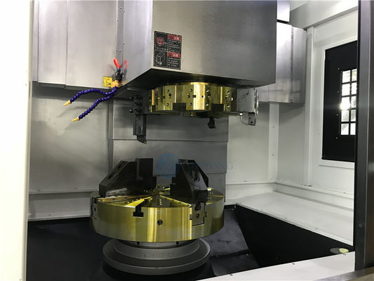 VTC700 CNC μικροί ενιαίοι άξονες κάλυψης κάθετου τόρνου πλήρεις