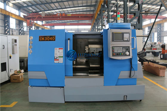 CNC κρεβατιών ραπίσματος 30 βαθμού κεντρική μηχανή στροφής τόρνου CK3040
