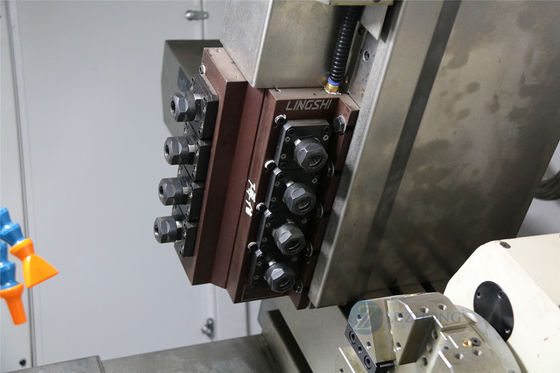 Ck46d-8 γυρίζοντας κέντρο 4 άξονα με CNC κρεβατιών ραπίσματος άξονα Υ και άξονα Γ τη μηχανή τόρνου