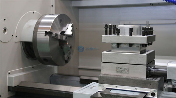 Μεγάλος CNC αξόνων σωλήνας που περνά κλωστή στο μεγάλο σωλήνα τρυπών τόρνου QK1319 που περνά κλωστή στον τόρνο