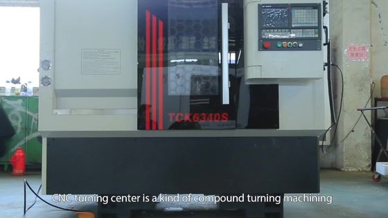 TCK6350 CNC γυρίζοντας cnc κρεβατιών κεντρικού ραπίσματος τιμή μηχανών τόρνου